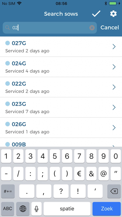 Screenshot #2 pour PigVision Mobile Sows