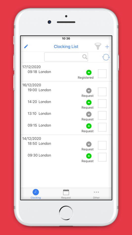 #5. eWork Clocking Time Task Track (iOS) Podle: SoftAgile srl