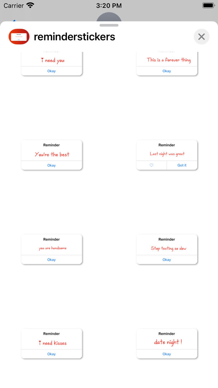 Reminders - For Relationships