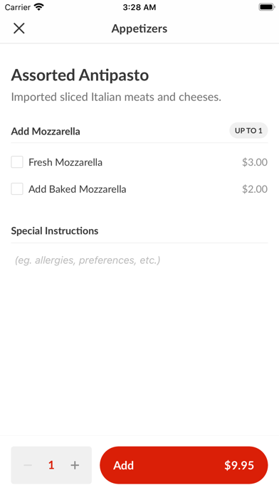Bella Notte Ristorante Screenshot