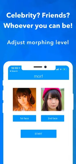 Game screenshot morf - face morphing app apk