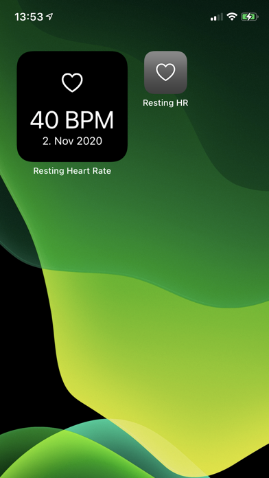 Screenshot #2 pour Resting Heart Rate Pro