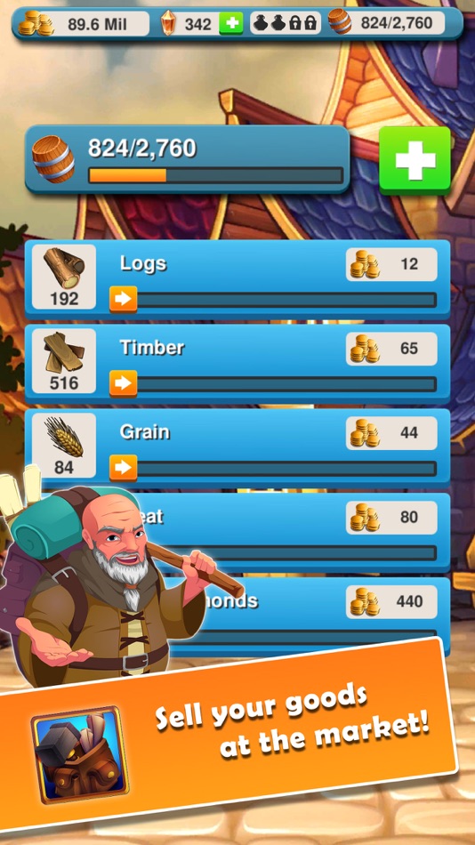#1. Idle Crafting Kingdom (iOS) 由: MetalPop, LLC