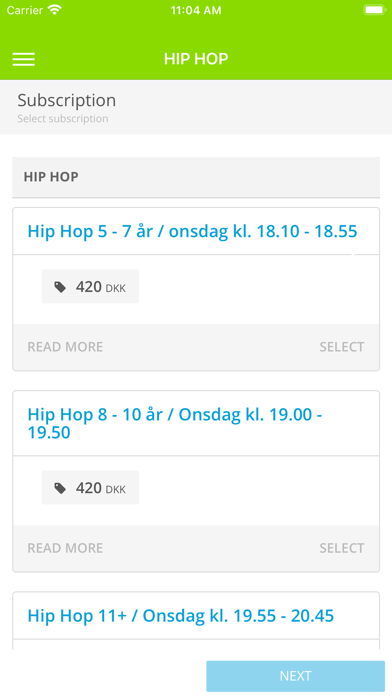 Sæby familie- og firmaidræt Screenshot