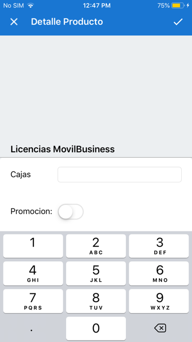 Movil Business Screenshot