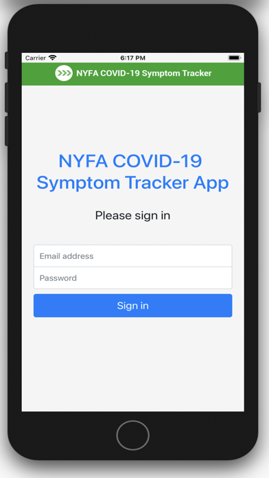 NYFA Tracker Screenshot
