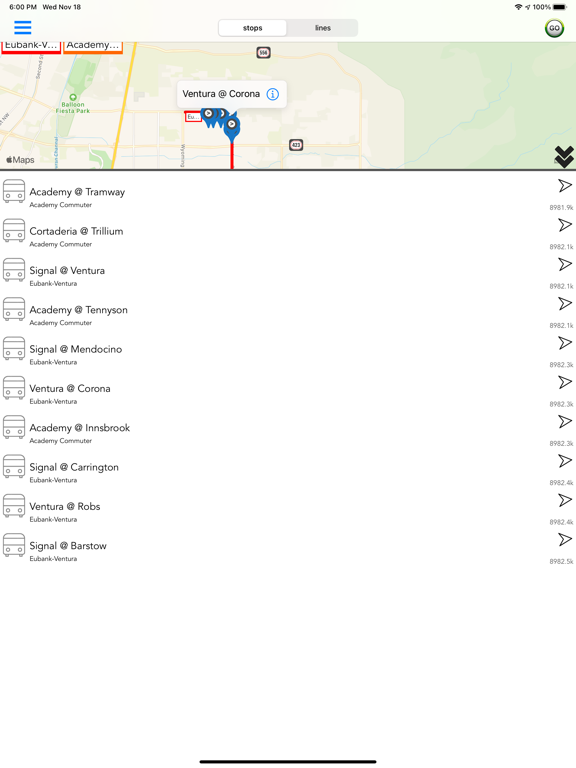 Screenshot #5 pour Albuquerque Public Transport