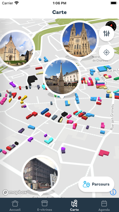 Vitrines Chartres Screenshot