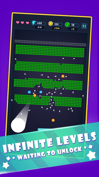 Bricks Breaker Mania Screenshot