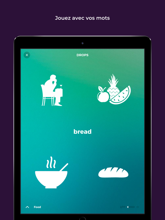 Screenshot #6 pour Apprenez le français - Drops