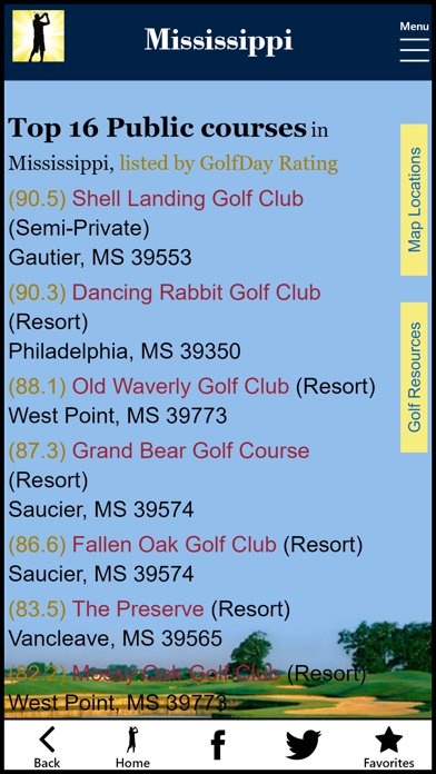 Screenshot #3 pour GolfDay Mississippi