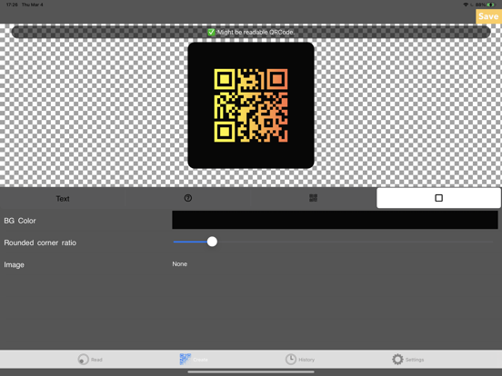 Screenshot #6 pour QRcodeGear - Read & Create