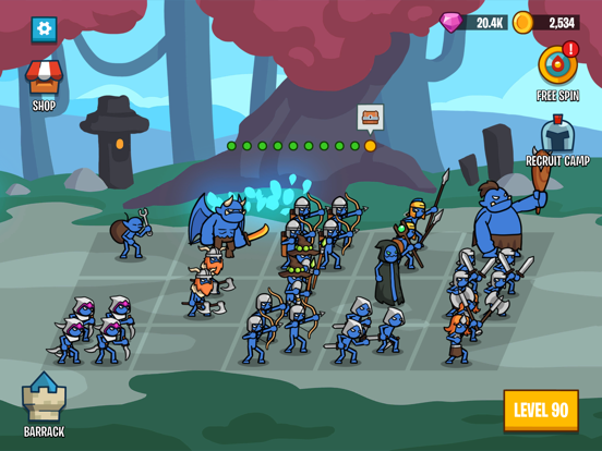 Screenshot #6 pour Stick Battle: War of Legions