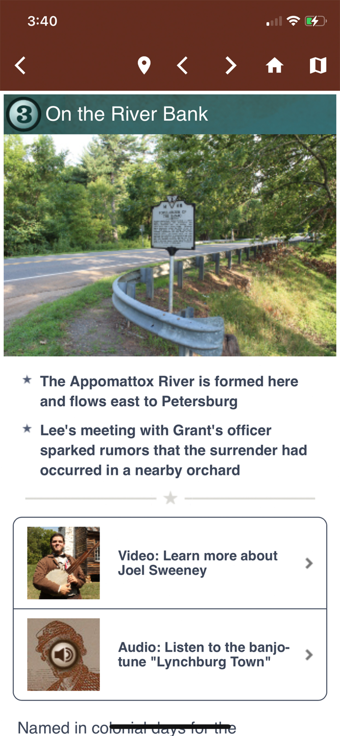 Appomattox Battle App