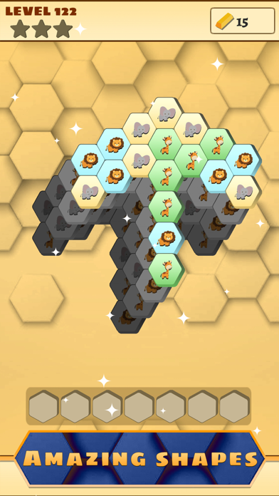 Hexa Tile Go Screenshot