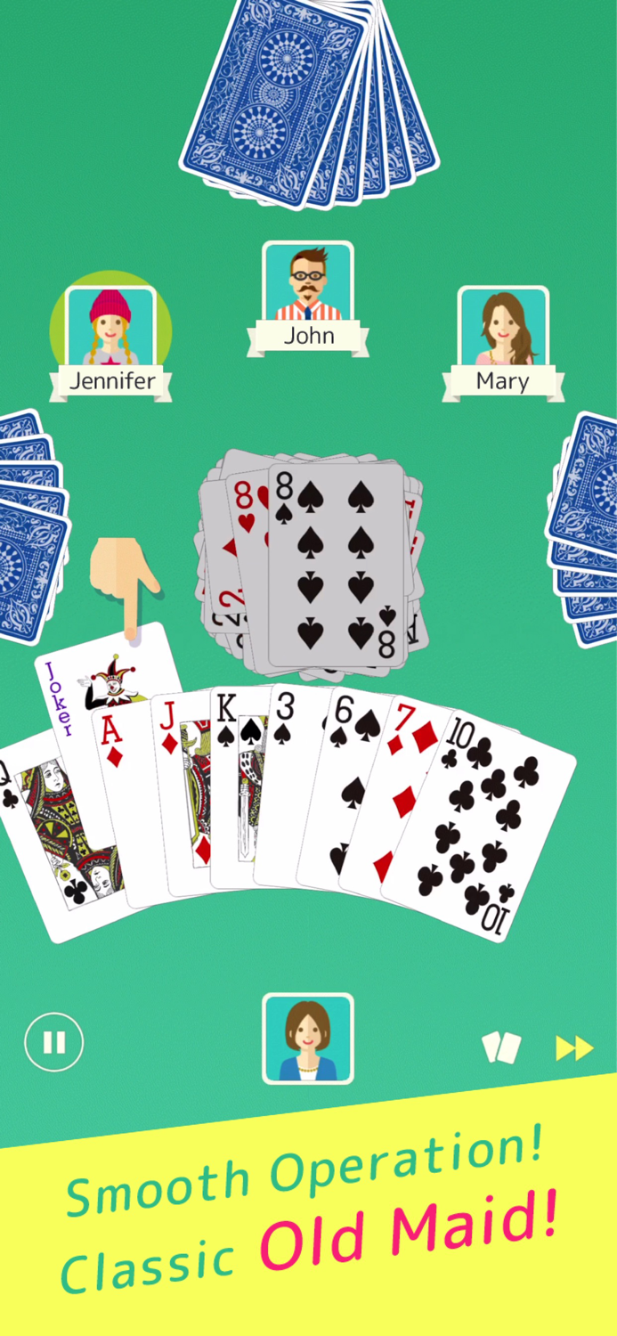 Old Maid - Fun Card Game