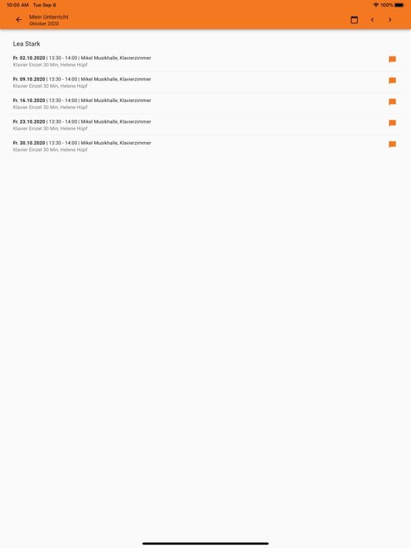 Screenshot #5 pour Musikschule Hilpoltstein