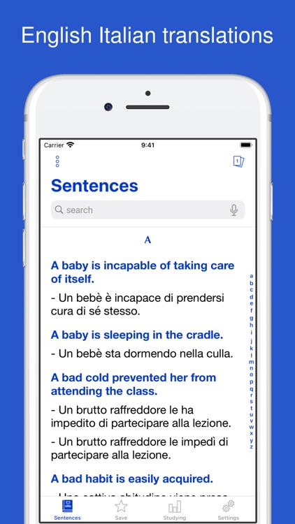 English Italian Translation