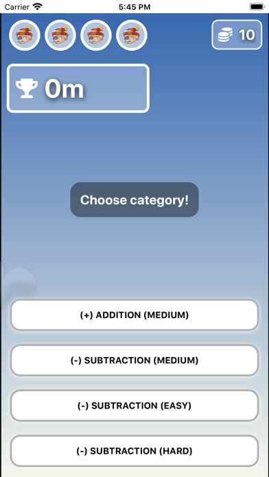 Math Climber Everest Screenshot