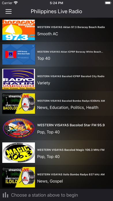 Pinoy Radyo App Screenshot