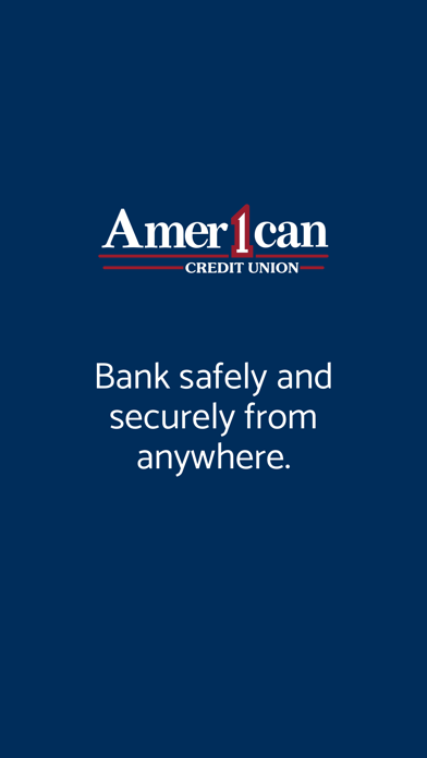 American 1 Online Banking Screenshot