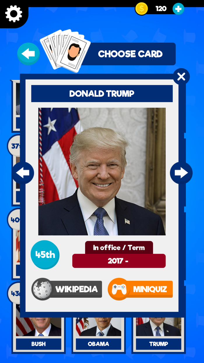 USA Presidents and History Quiz