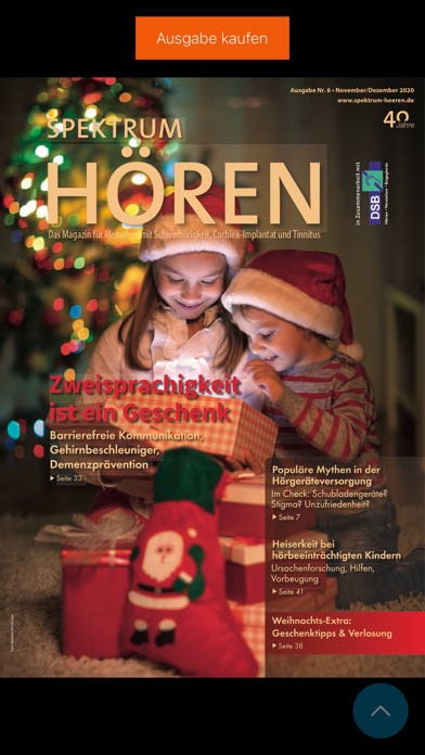 Spektrum-Hören Magazin Screenshot