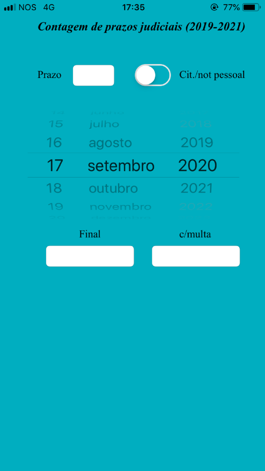 Process (iOS) 由: António Almeida Process (iOS) 由: António Almeida