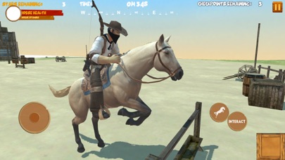 Screenshot #3 pour cavalier de cow-boy de l'ouest