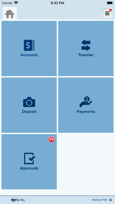 River Bank Business Screenshot