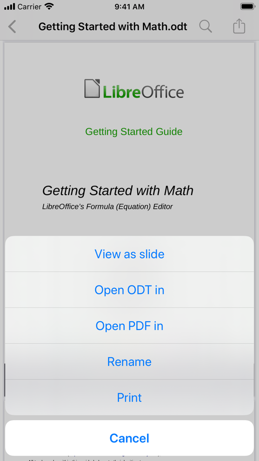 #5. OOReader (iOS) By: BML Solutions Inc.