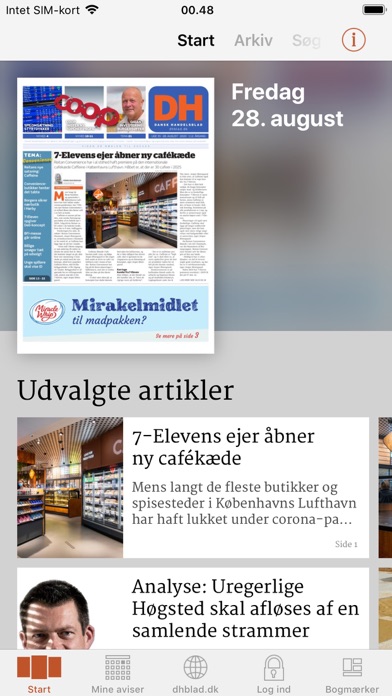 Dagligvarehandlen Screenshot