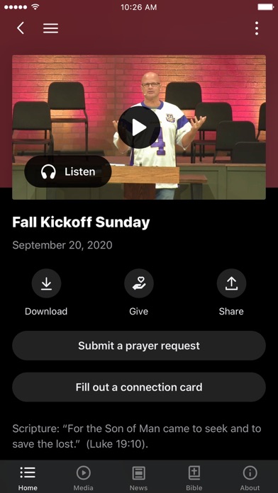 Bethel Lutheran Church Screenshot