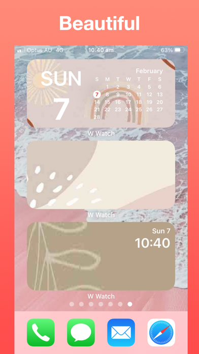 Widget Watch, Photo Calendar + Screenshot