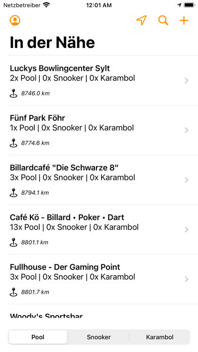 Screenshot #1 pour Billard TableFinder