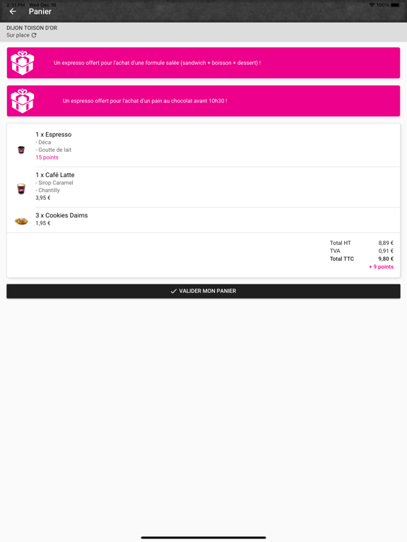 Screenshot #4 pour Miss Cookies Coffee