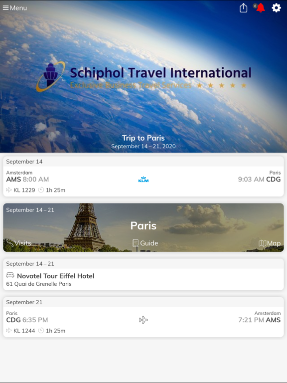 Screenshot #4 pour Schiphol Travel International