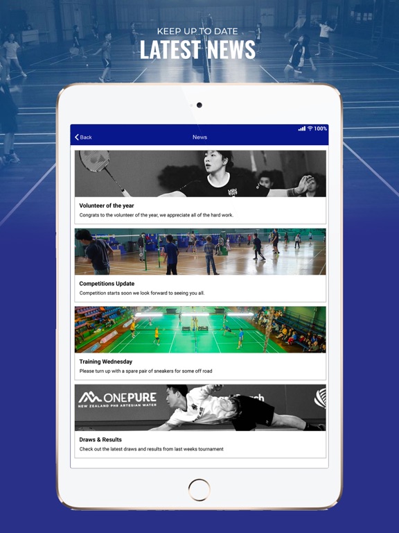 Screenshot #4 pour Auckland Badminton Association