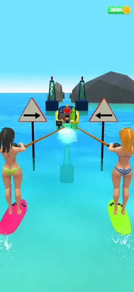 Game screenshot Water Skiing 3D hack