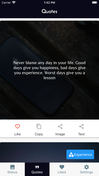 Motivational Quotes & Status Screenshot
