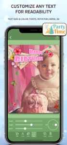 Happy BirthDay Cards Maker screenshot #3 for iPhone