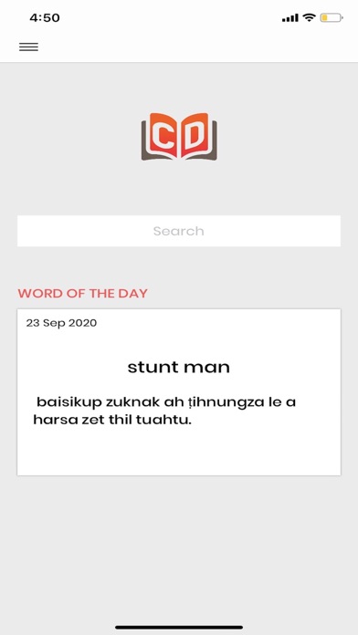 Chin-Dictionary Screenshot