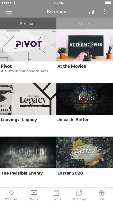 North Metro Church App Screenshot