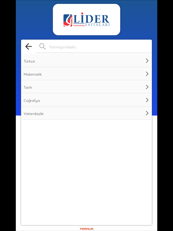 Lider Yayınları Çözümler