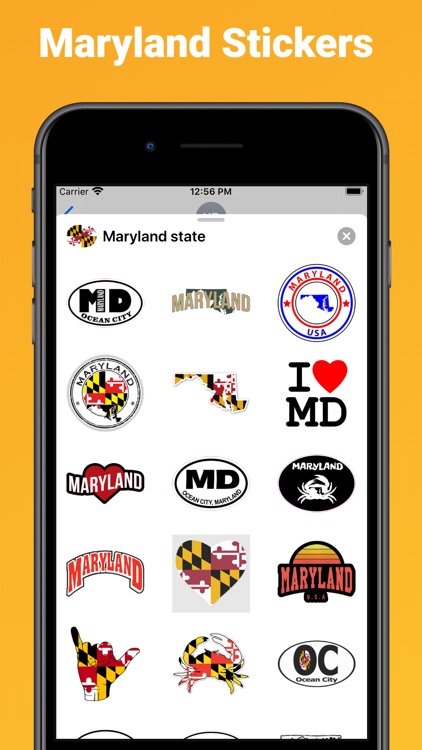 Maryland state - USA emoji