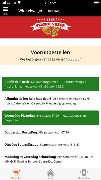 Pizzeria Slangenbeek Screenshot