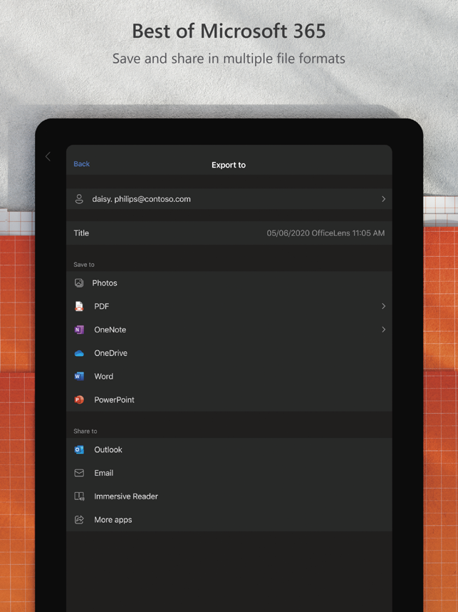 ‎Microsoft Lens: PDF Scanner Screenshot