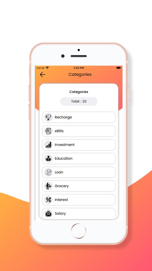 #5. Expense Spending Tracker (iOS) Ved: Amit Tulsiyani