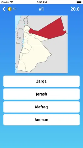 Game screenshot Jordan: Provinces Quiz Game hack