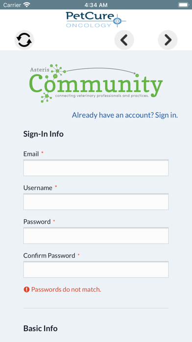 PetCure Partners Screenshot